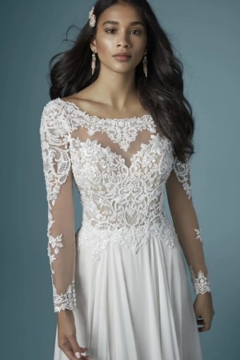 Maggie Sottero Style #20ms236 #0 Ivory/Nude thumbnail