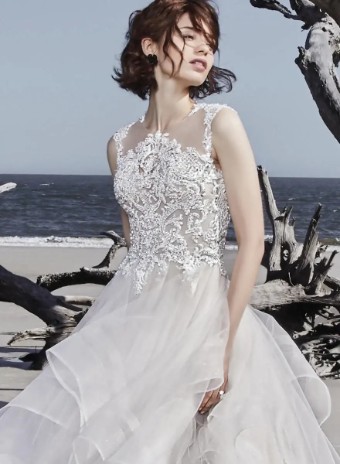 Sottero and Midgley Style #8sc774 #2 Ivory/Nude thumbnail