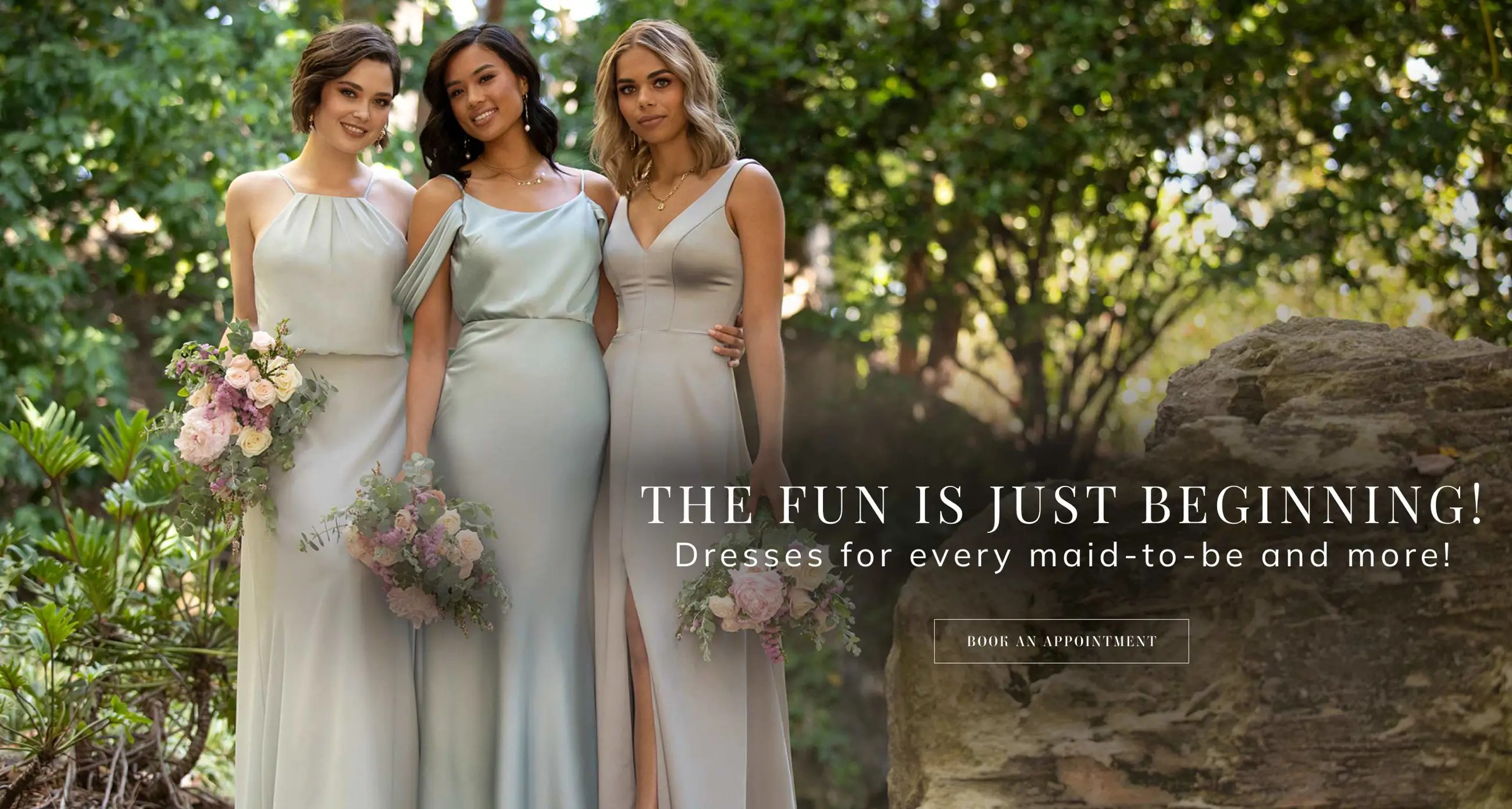 Bridesmaids gowns at Mimi's Bridal