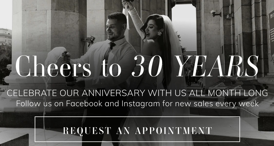 Mimi's Bridal 30th Anniversary mobile banner
