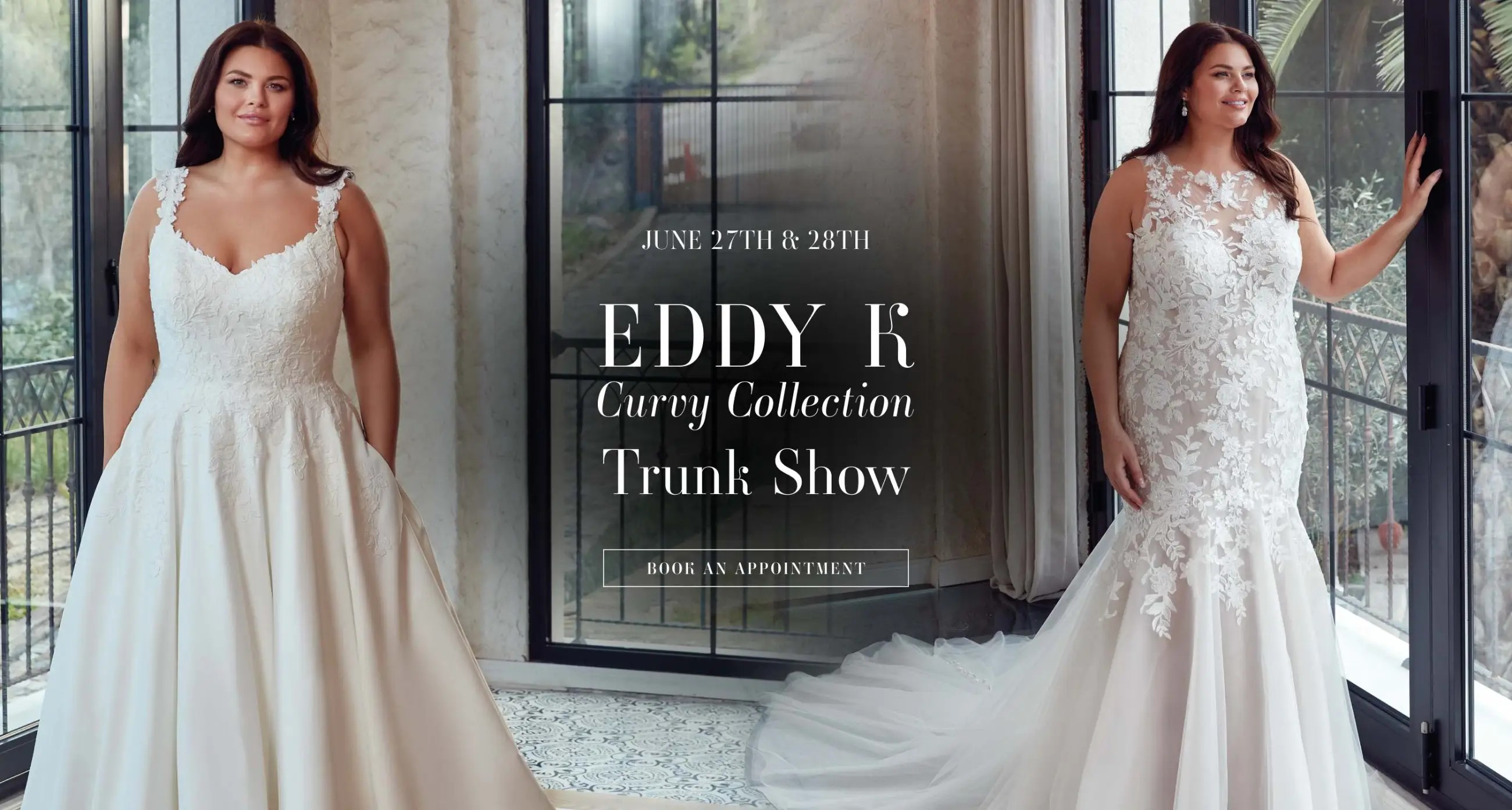 Eddy K Curvy Collection Trunk Show desktop banner