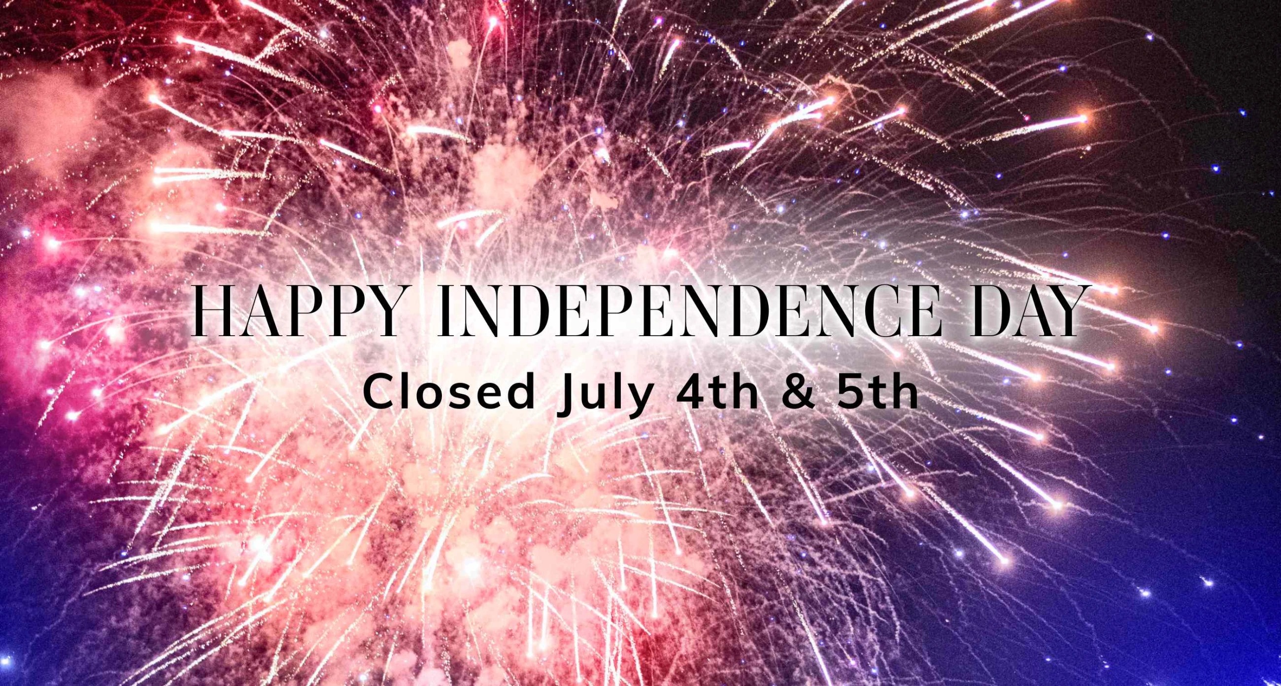 4th of July desktop banner