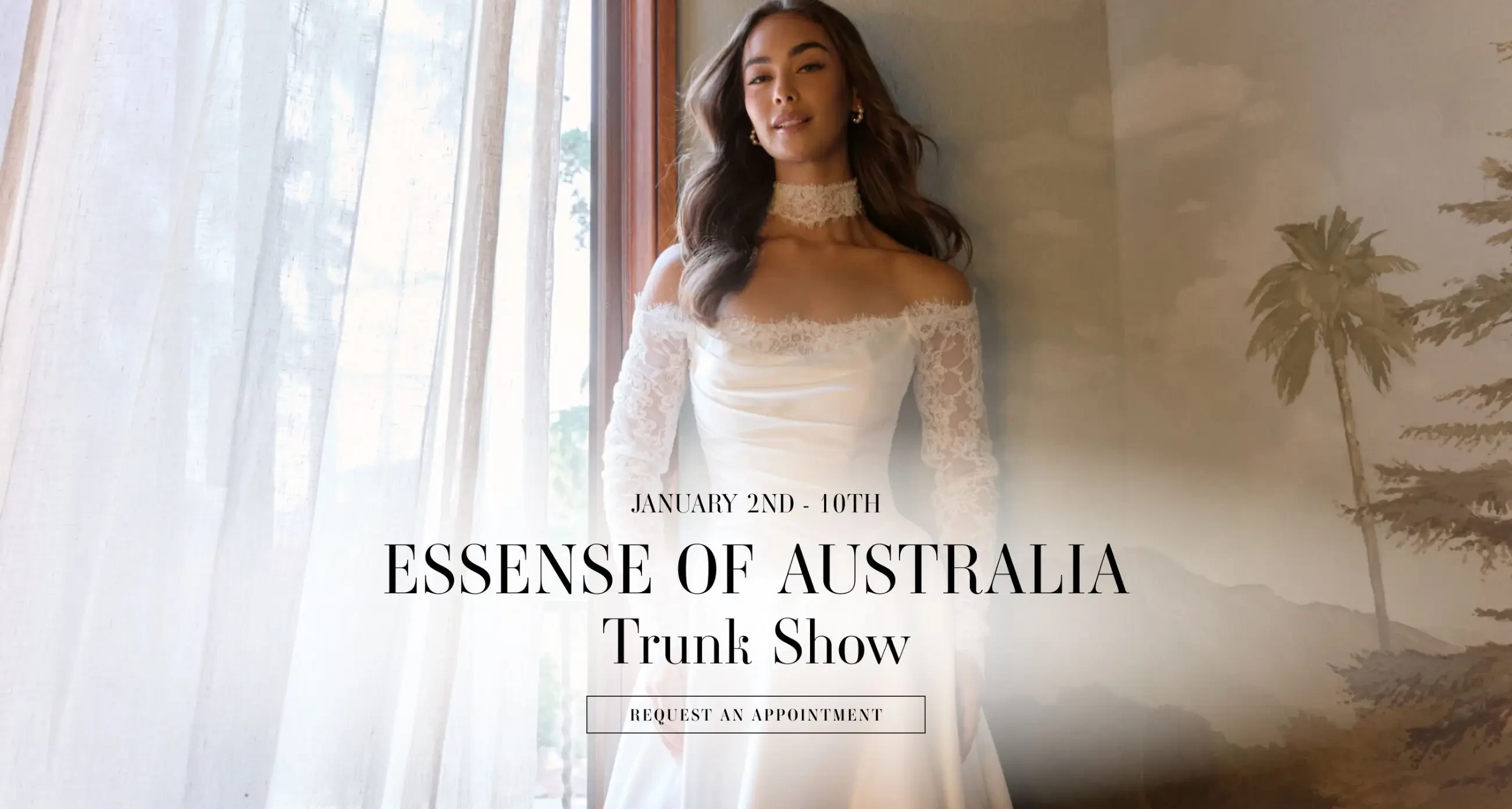 Essense of Australia trunk show at Mimi's Bridal
