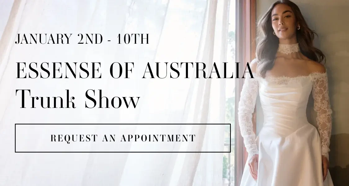 Essense of Australia trunk show at Mimi's Bridal