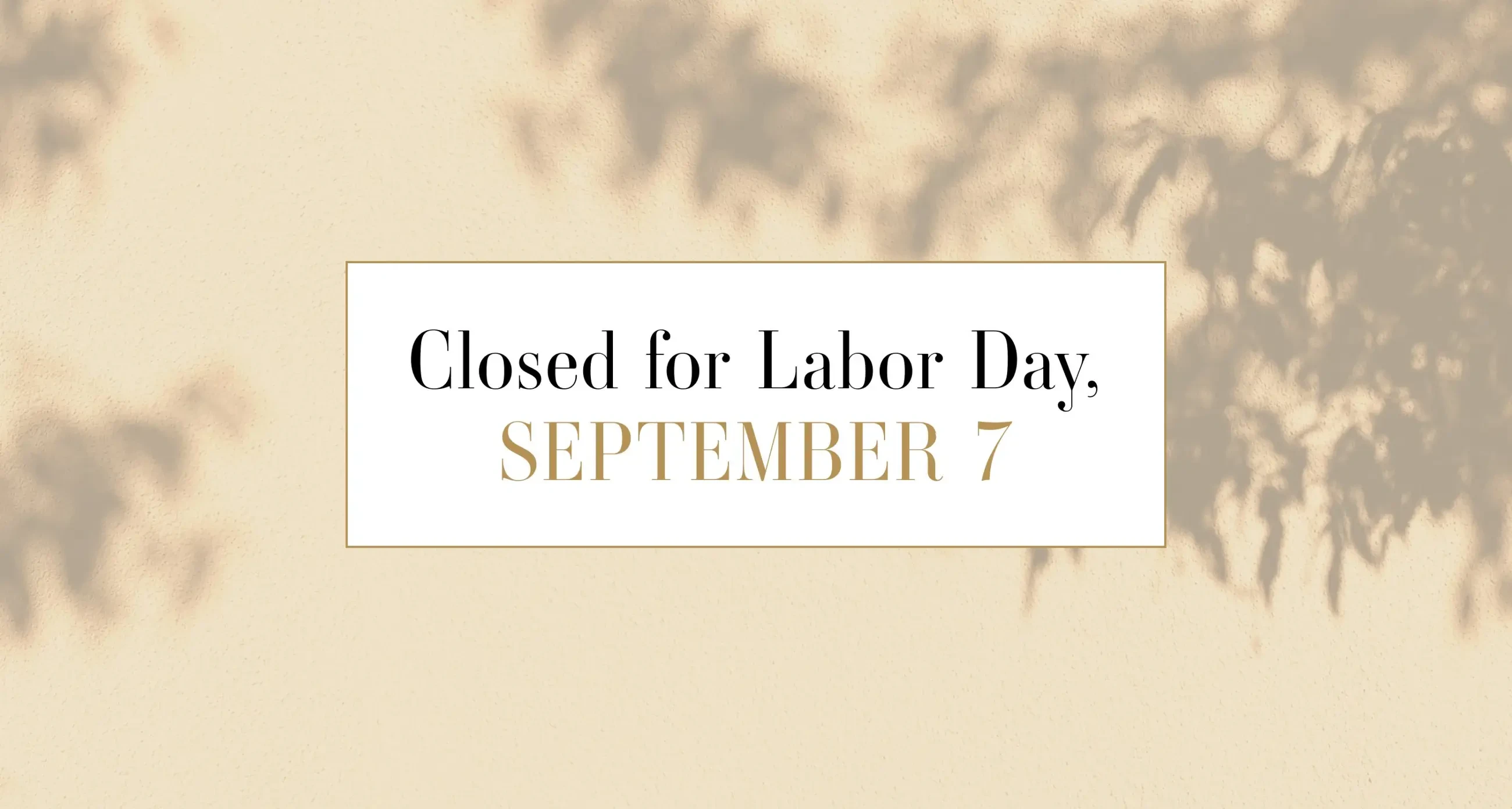 Labor Day Banner
